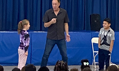  Performer on stage